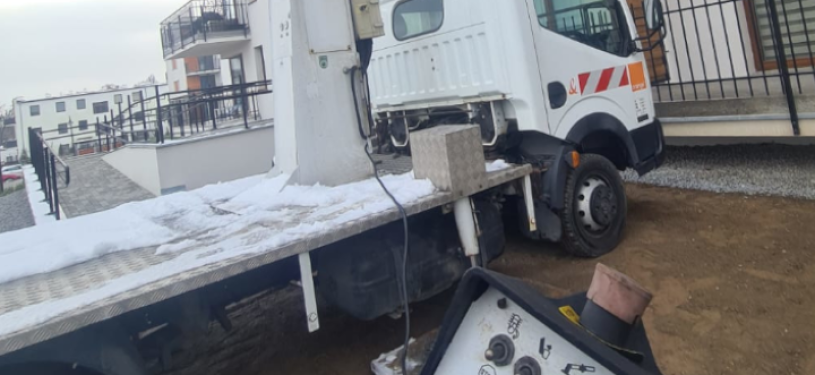 Zdjęcie podnosnika koszowego grudziądz